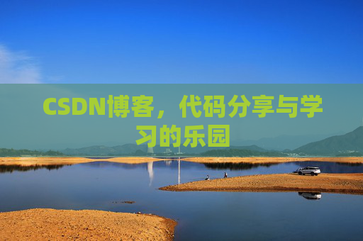 CSDN博客，代码分享与学习的乐园